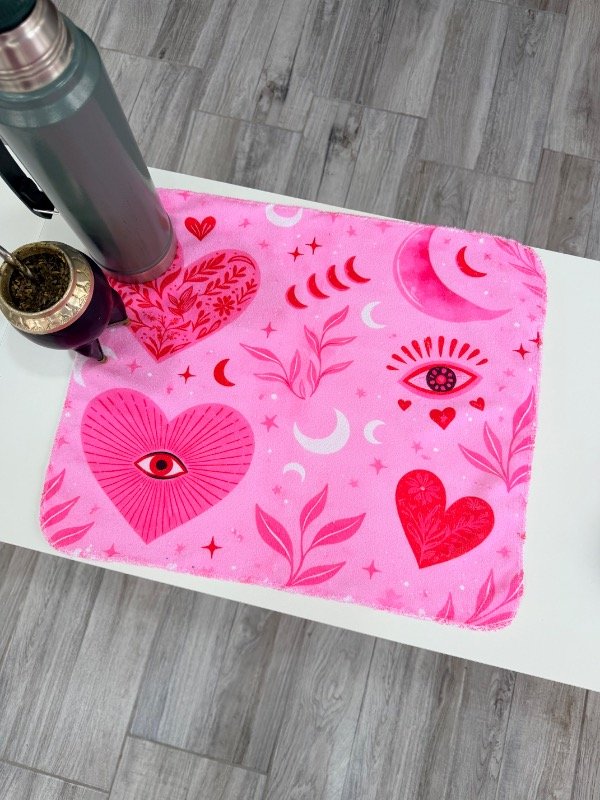 Producto - Repasador / Individual - Universo rosa