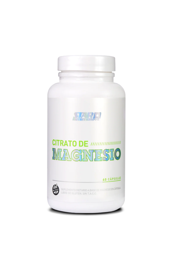Producto - Citrato de Magnesio 60 capsulas - Star Nutrition - 0