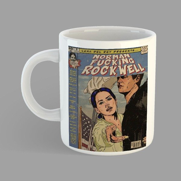 Producto - Taza Lana del Rey [Norman Rockwell]