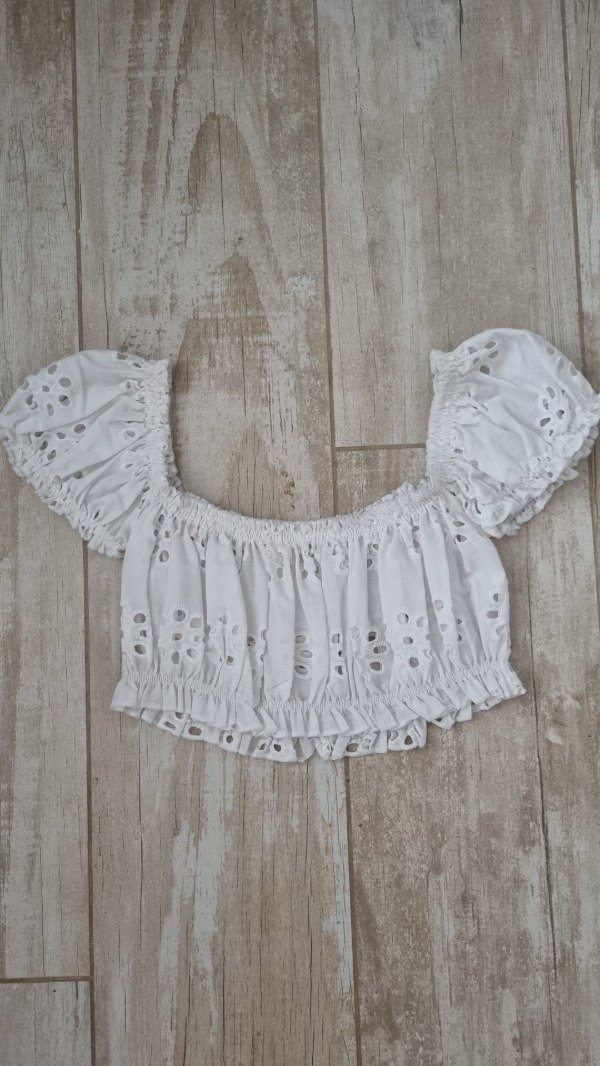 Producto - Top blanco broderie