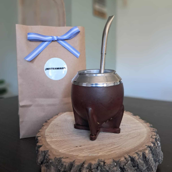 Producto - COMBO TORPEDO DE CALABAZA + BOMBILLA PICO LORO