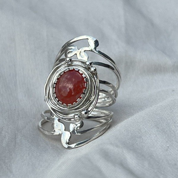 Producto - ANILLO RODOCROSITA ORTIZ