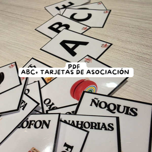 Producto - ABC + Tarjetas de asociación