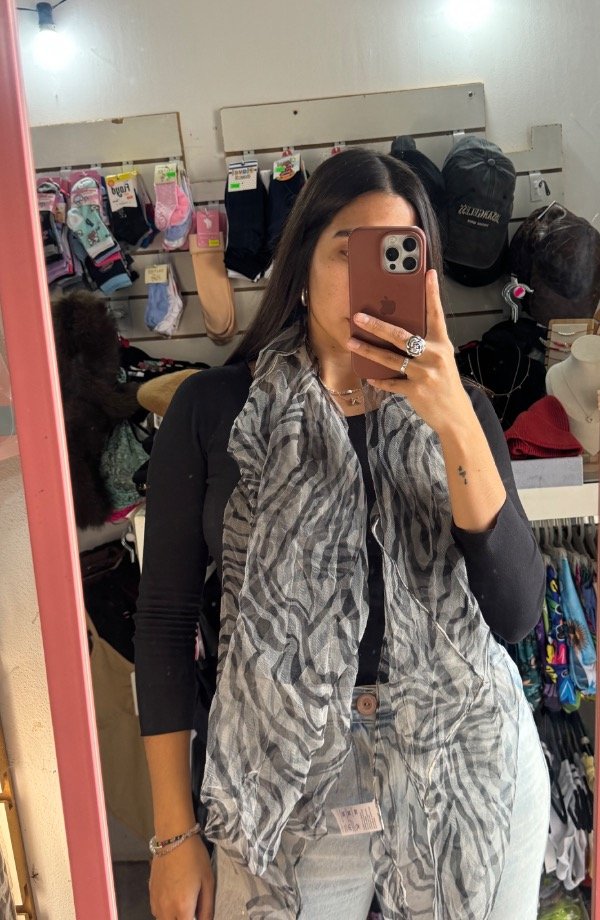 Producto - Pashmina zebra
