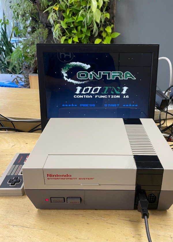 Producto - Consola Nintendo Nes + Juego + Joystick Lista Para Usar