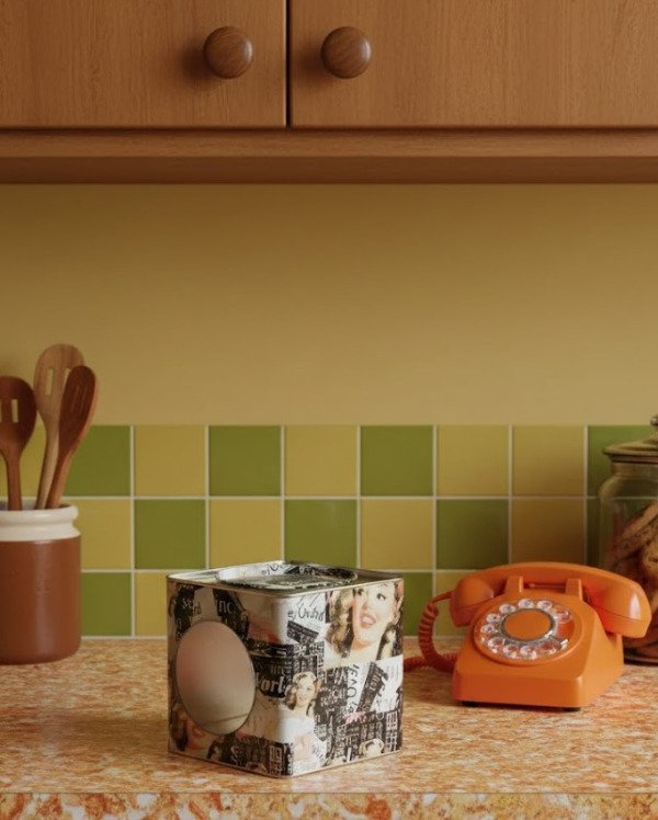 Producto - Lata Litografiada Para Galletitas 13 X 14 Cm Marilyn Monroe