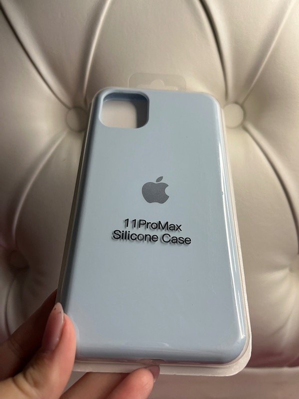 Producto - Silicone 11Pro max celeste