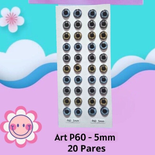 Producto - Articulo P60 Mini - Dulces Miraditas - 20 pares