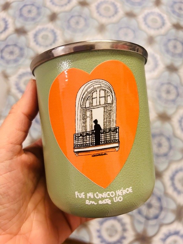 Producto - Mate CFk corazón - La Clandestinah