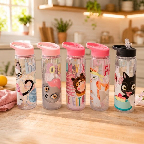 Producto - Botella Gatitos con Pico 650ml EN