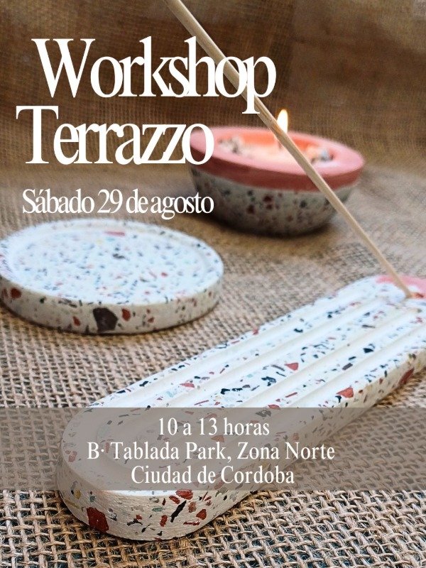 Producto - Workshop PRESENCIAL terrazzo