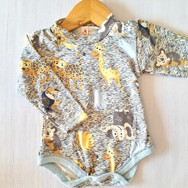Producto - Body Térmico Est. Gris con Animalitos