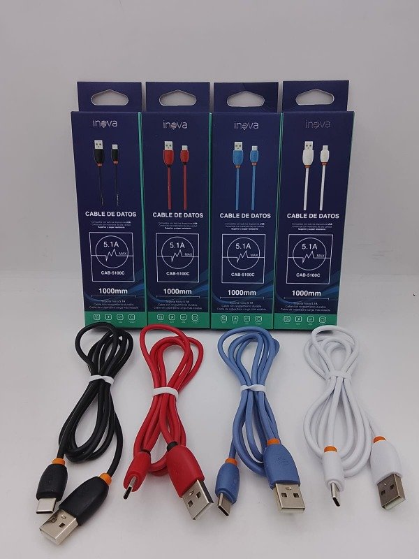 Producto - CABLE INOVA 1M USB A TIPO C