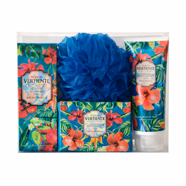 Producto - ESTUCHE ALEGRIA TROPICAL (B.SPLASH+B.LOTION+JAB.+ESP.)