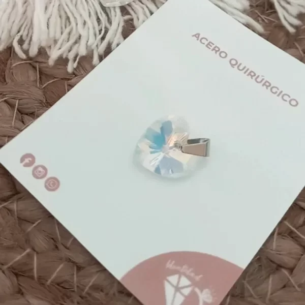 Producto - DIJE CORAZON TORNASOLADO cod 2.5