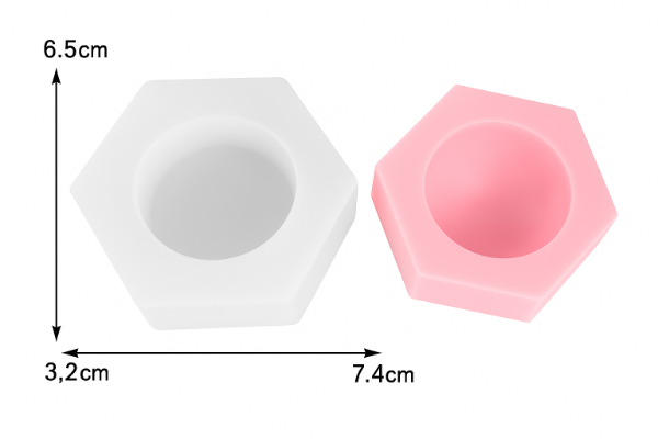 Producto - Molde base hexagonal S066