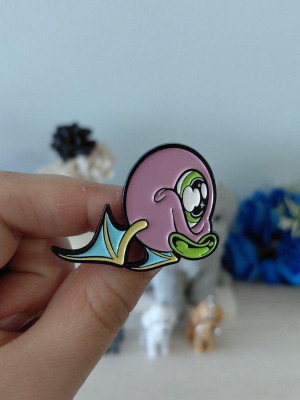 Producto - Pin metalizado - Caracol Dragón #2328