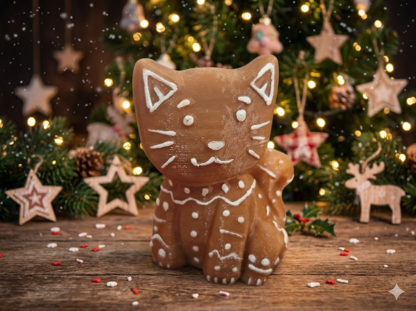 Producto - GALLETA DE JENGIBRE GATO