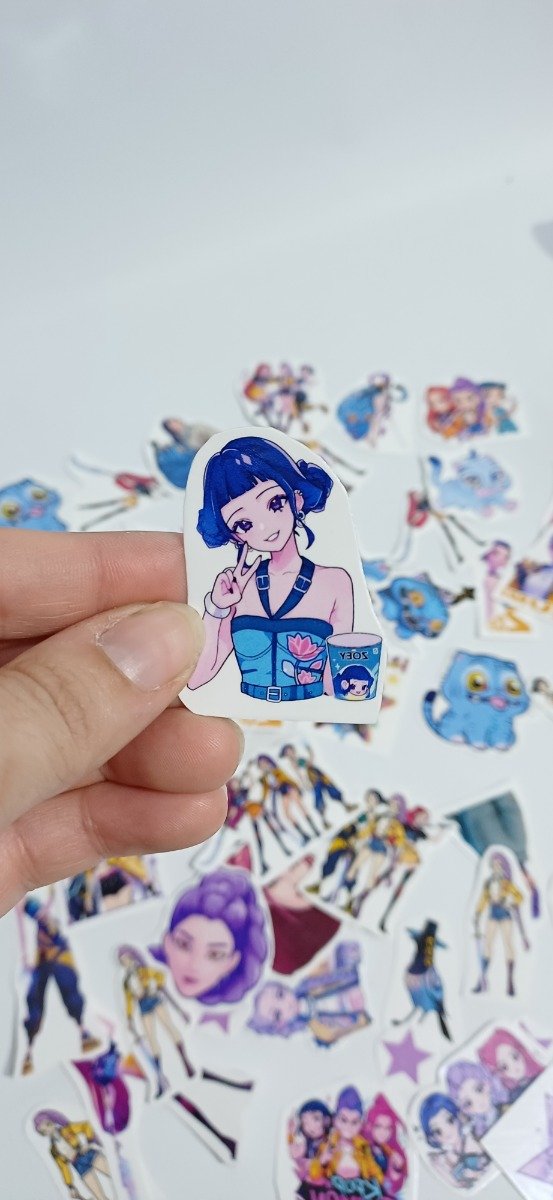 Producto - Tatuajes temporales Guerreras K-Pop - 13
