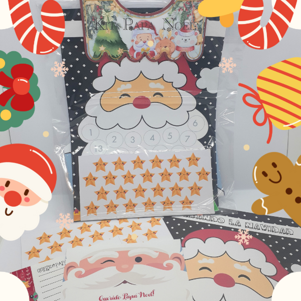 Producto - Kit Navideño Cuenta Regresiva y Cartita para Papá Noel