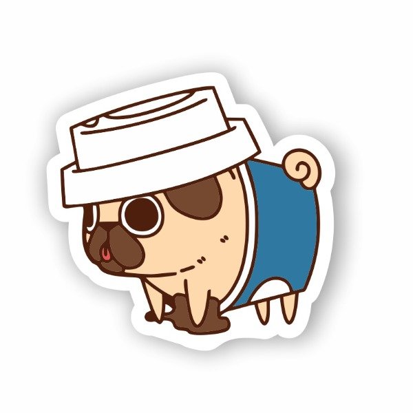 Producto - ST00130 Pug cafe