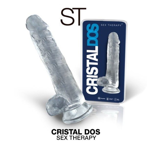 Producto - Dildo transparente Cristal 2