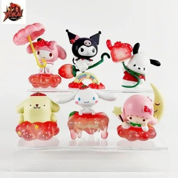 Producto - Figuras Gashapones Sanrio Frutilla - 10cm ( Ingrese para elegir )