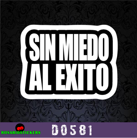 Producto - D0581 - Sin miedo al éxito