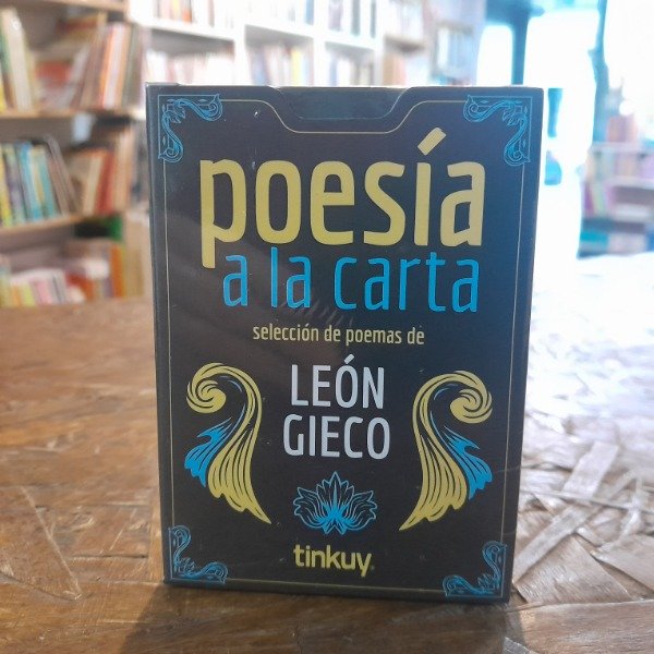 Producto - Cartas Tinkuy. Poesía a la carta de León Gieco.