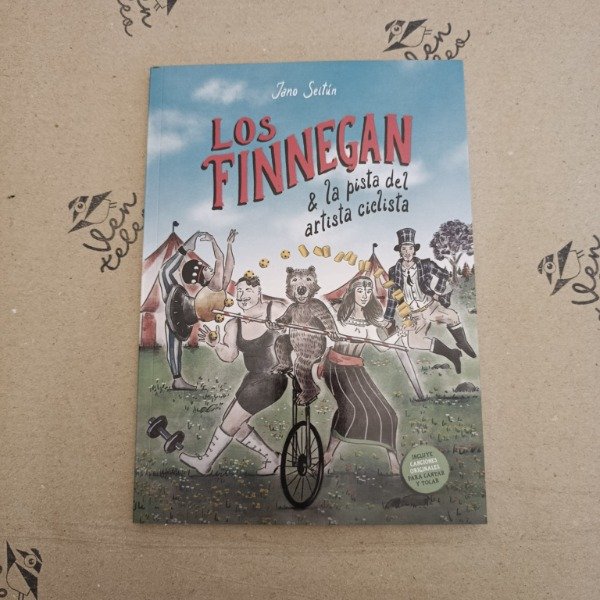 Producto - Los Finnegan y la pista del artista ciclista