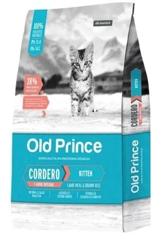 Producto - Old Prince - Proteínas Noveles Gatitos (Kitten) Cordero y Arroz Integral