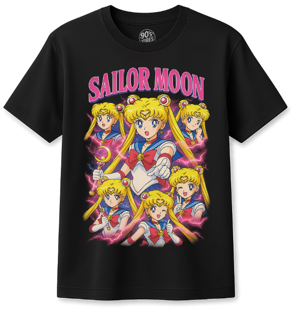 Producto - Remera Sailor Moon Bootleg 90s Anime