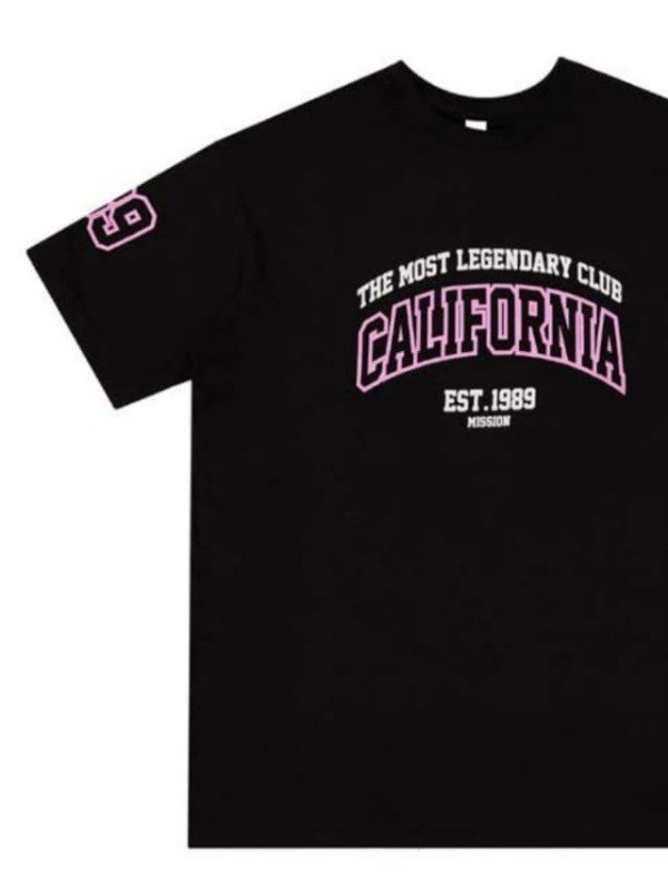 Producto - Remera oversize California negra - 2