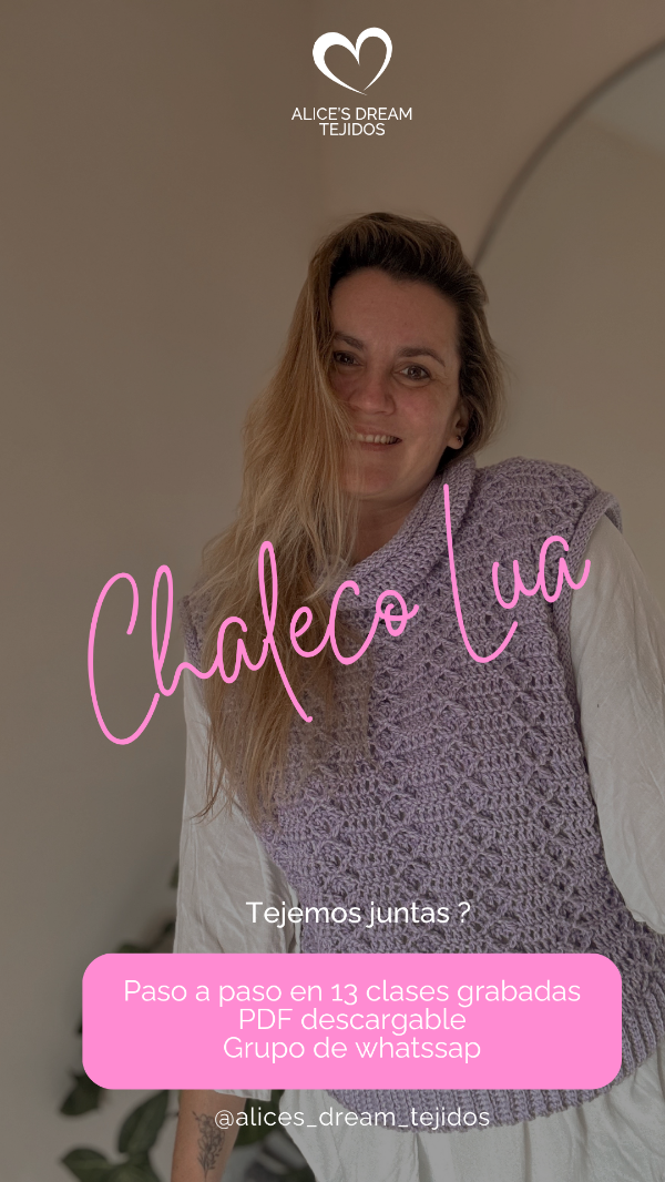 Producto - Patrón Chaleco Lua