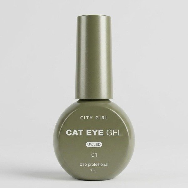 Producto - Esmalte Semi City Girl 7ml - #01 (ojo de gato)