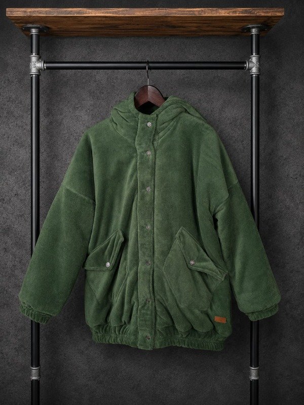 Producto - CAMPERON POLAR PREMIUM VERDE MILITAR (POR PEDIDO, CONTACTAR POR WHATS APP) - 1