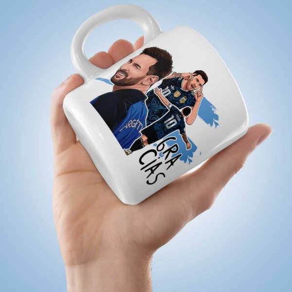 Producto - Taza ceramica Gracias Messi