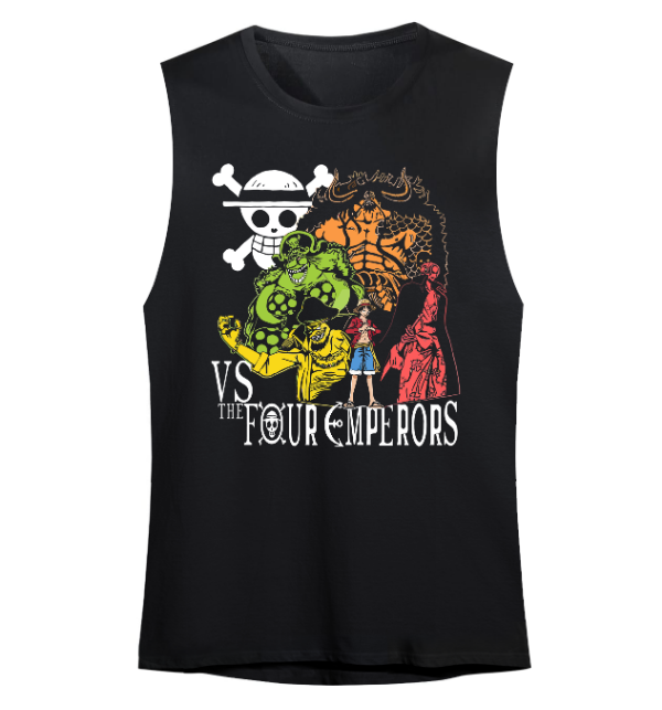 Producto - Musculosa Sudadera One Piece Anime Personajes M1