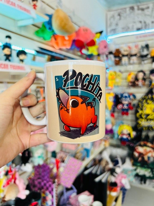 Producto - Taza de cerámica Pochita