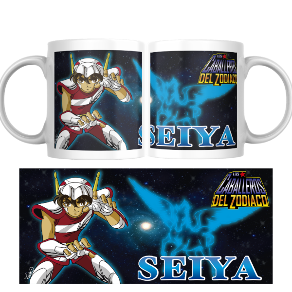 Producto - Taza - Seiya (Caballeros del zodiaco) - 0