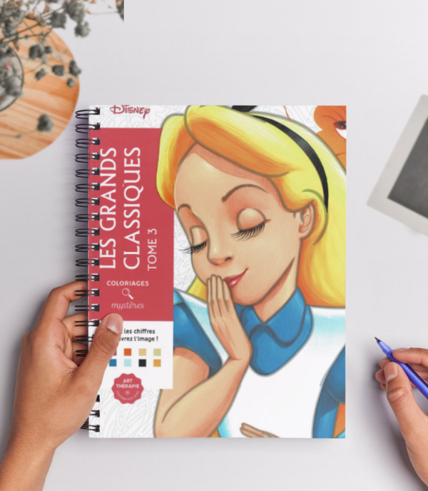 Producto - Libro Colorea Y Descubre El Misterio Grandes Clasicos TOMO3 DISNEY