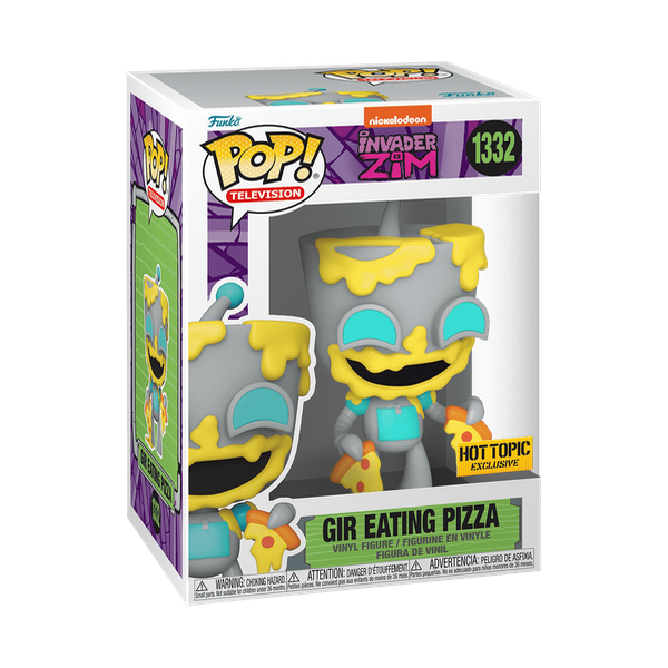 Producto - Funko Pop! Invasor Zim - Gir (eating pizza) 1332