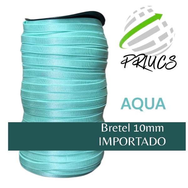 Producto - Bretel 10mm Importado Aqua Rasado Cono
