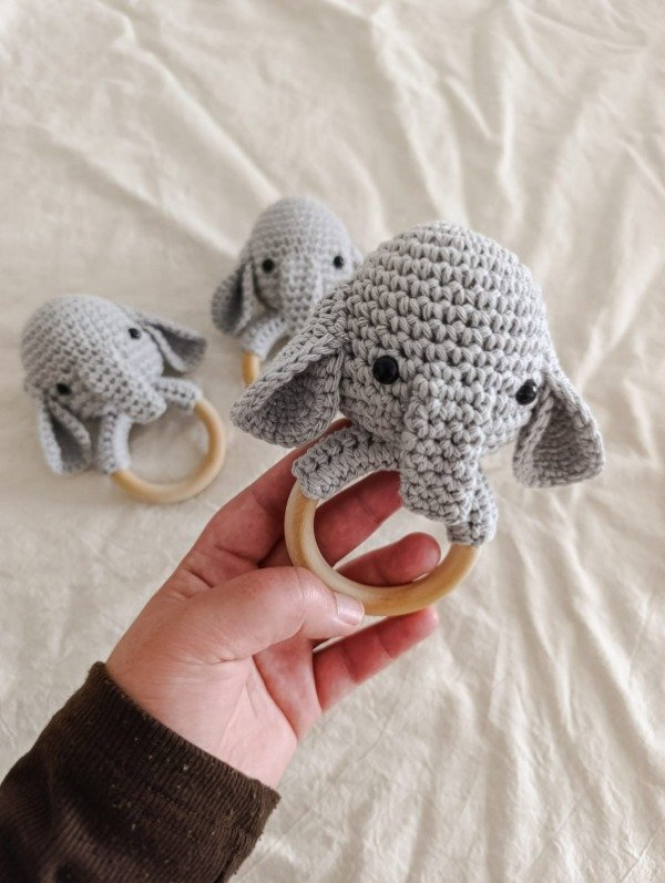 Producto - Elefante sonajero