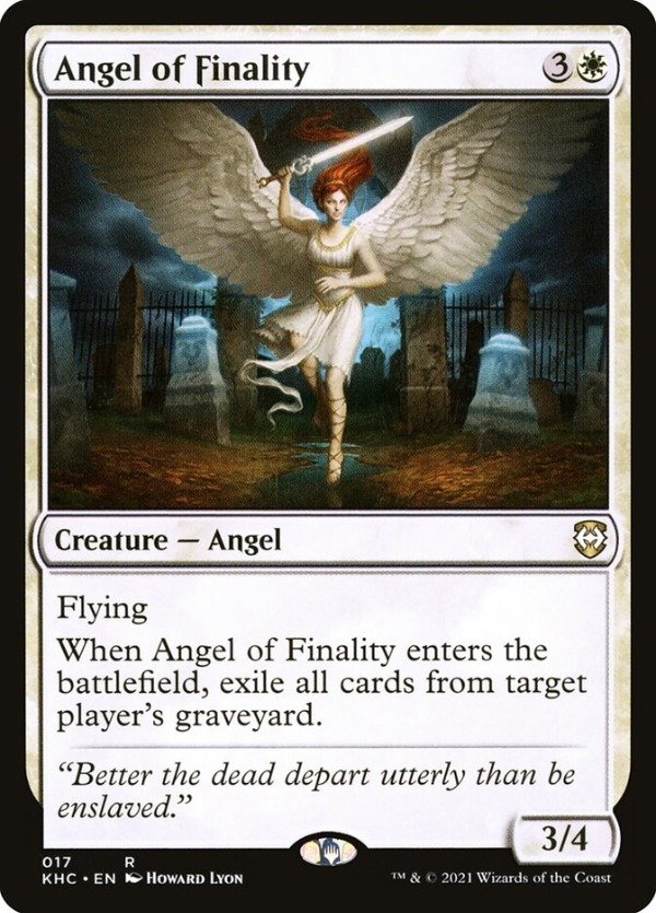 Producto - Angel of Finality #17  Kaldheim Commander
