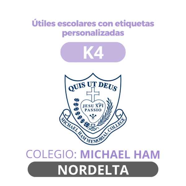 Producto - Caja Escolar - Colegio Michael Ham - K4 NORDELTA