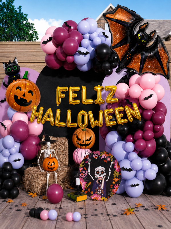 Producto - Set de globis 56  piezas hallowen - 3