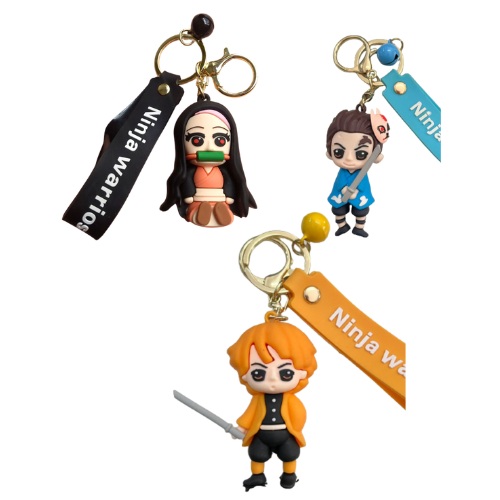 Producto - LLAVERO GOMA  DEMON SLAYER