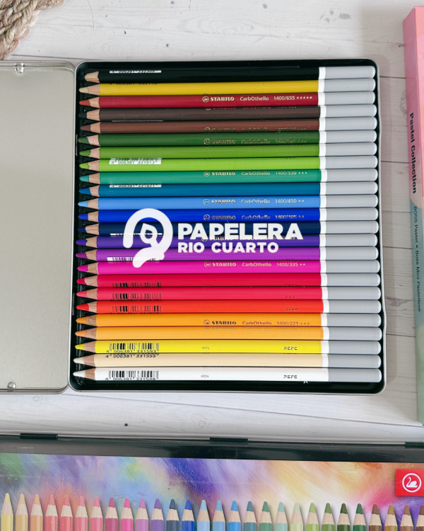 Producto - LAPIZ DE COLOR STABILO CARBOTHELLO X24 LATA