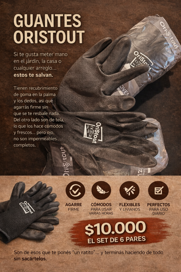 Producto - Guantes de trabajo - 6 Pares